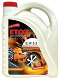 ETOZ Synthetic Performance Motor Oil SAE 10W30 API SM/CF