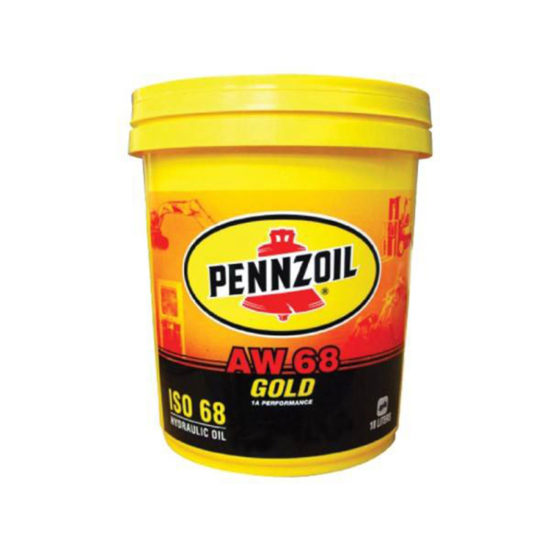 pennzoil-hydraulic-oil-aw68-gold