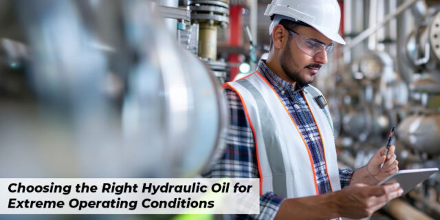 Choosing the Right Hydraulic Oil for Extreme Operating Conditions